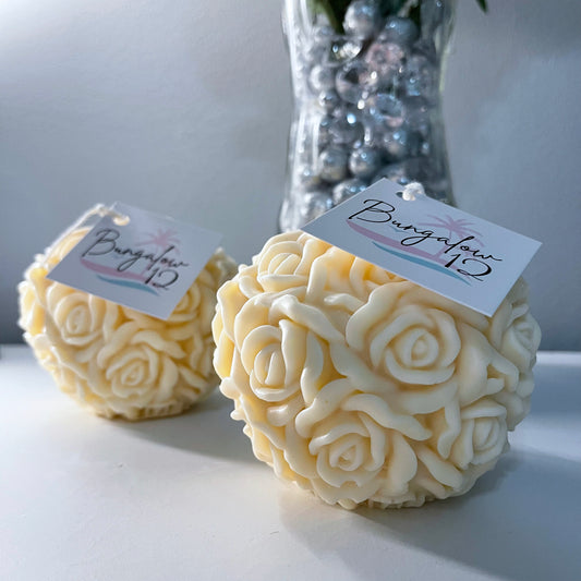 Unscented Rose Flower Ball