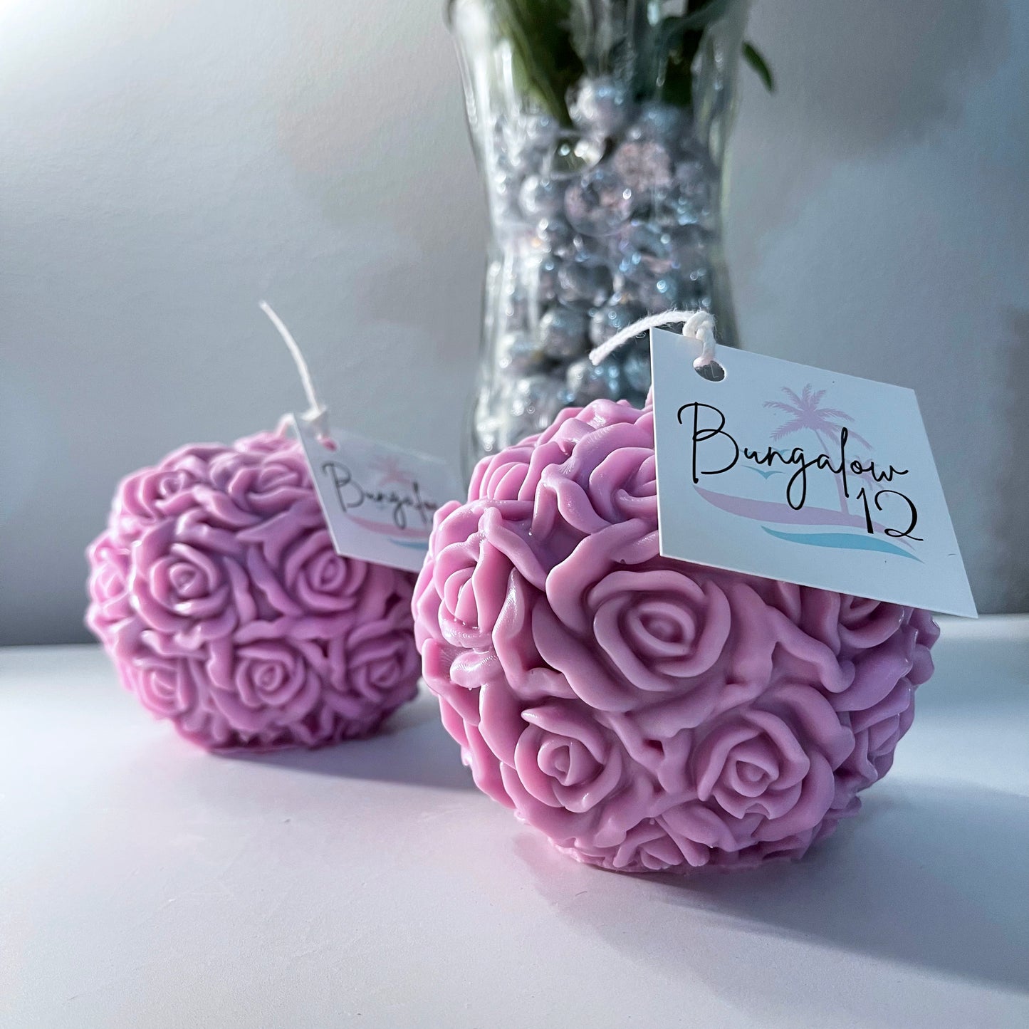 Unscented Rose Flower Ball