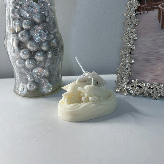 Unscented Swimming Dolphins